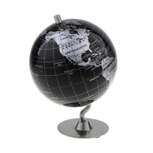 Design Globe - Black & Silver