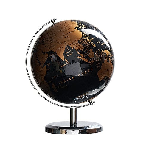 Metal Globe (Black & Copper)