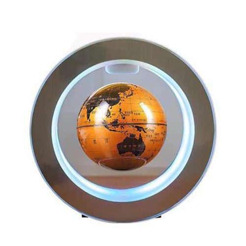 Magnetic Globe (Orange Sphere) - World/Earth