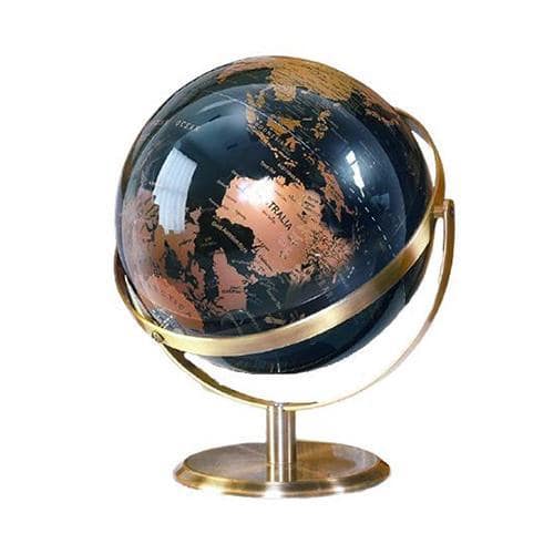 Modern Globe (Blue & Copper) - World/Earth