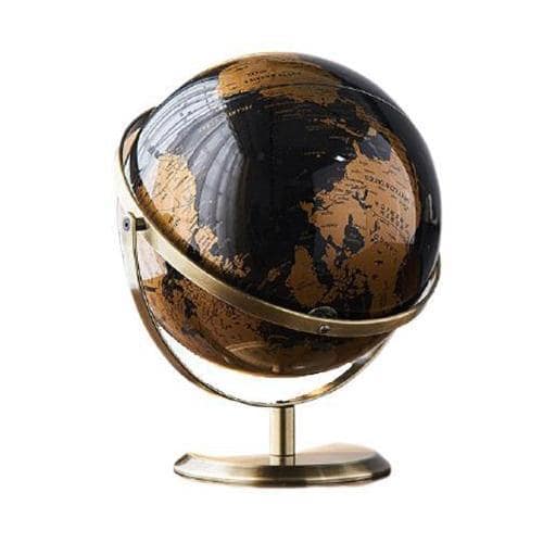 Modern Globe (Black & Copper) - World/Earth