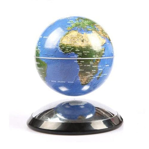 Levitating Globe (Blue Sphere)