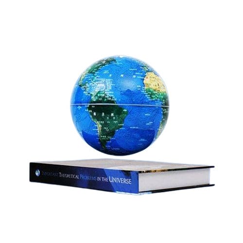 Levitating Globe On Book - Luminous (4 Colors)