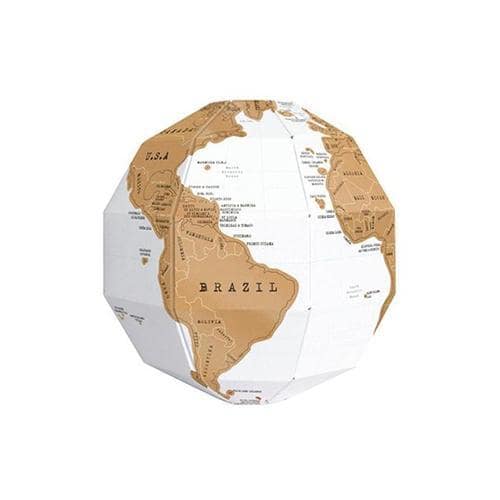World Globe Scratchable - Earth